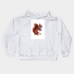 Red Squirrel Kids Hoodie